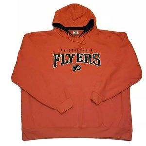 NHL Flyers Sweatshirt Hoodie Bright Orange Logo